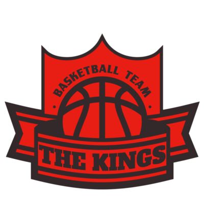 The Kings Basketball team Logo Template Thumbnail