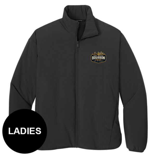 MM7221 - EMB - F351E001 - Ladies Brookline Quilted Jacket Thumbnail