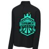 FW Bourbon - Sport Wick ® Stretch 1/4 Zip Pullover Thumbnail