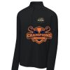 FW Bourbon - Sport Wick ® Stretch 1/4 Zip Pullover Thumbnail