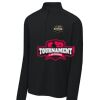 FW Bourbon - Sport Wick ® Stretch 1/4 Zip Pullover Thumbnail