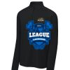 FW Bourbon - Sport Wick ® Stretch 1/4 Zip Pullover Thumbnail