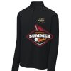 FW Bourbon - Sport Wick ® Stretch 1/4 Zip Pullover Thumbnail