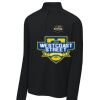 FW Bourbon - Sport Wick ® Stretch 1/4 Zip Pullover Thumbnail