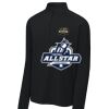 FW Bourbon - Sport Wick ® Stretch 1/4 Zip Pullover Thumbnail