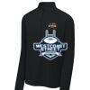 FW Bourbon - Sport Wick ® Stretch 1/4 Zip Pullover Thumbnail