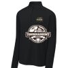 FW Bourbon - Sport Wick ® Stretch 1/4 Zip Pullover Thumbnail