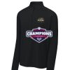 FW Bourbon - Sport Wick ® Stretch 1/4 Zip Pullover Thumbnail