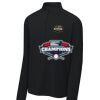 FW Bourbon - Sport Wick ® Stretch 1/4 Zip Pullover Thumbnail