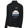 FW Bourbon - Sport Wick ® Stretch 1/4 Zip Pullover Thumbnail
