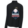 FW Bourbon - Sport Wick ® Stretch 1/4 Zip Pullover Thumbnail