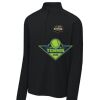 FW Bourbon - Sport Wick ® Stretch 1/4 Zip Pullover Thumbnail