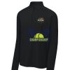 FW Bourbon - Sport Wick ® Stretch 1/4 Zip Pullover Thumbnail