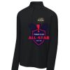 FW Bourbon - Sport Wick ® Stretch 1/4 Zip Pullover Thumbnail