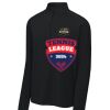 FW Bourbon - Sport Wick ® Stretch 1/4 Zip Pullover Thumbnail