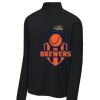FW Bourbon - Sport Wick ® Stretch 1/4 Zip Pullover Thumbnail