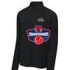 FW Bourbon - Sport Wick ® Stretch 1/4 Zip Pullover Thumbnail