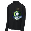 FW Bourbon - Sport Wick ® Stretch 1/4 Zip Pullover Thumbnail