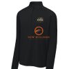 FW Bourbon - Sport Wick ® Stretch 1/4 Zip Pullover Thumbnail