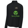 FW Bourbon - Sport Wick ® Stretch 1/4 Zip Pullover Thumbnail