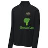 FW Bourbon - Sport Wick ® Stretch 1/4 Zip Pullover Thumbnail