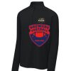 FW Bourbon - Sport Wick ® Stretch 1/4 Zip Pullover Thumbnail