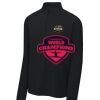 FW Bourbon - Sport Wick ® Stretch 1/4 Zip Pullover Thumbnail