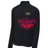 FW Bourbon - Sport Wick ® Stretch 1/4 Zip Pullover Thumbnail