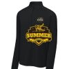 FW Bourbon - Sport Wick ® Stretch 1/4 Zip Pullover Thumbnail