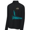 FW Bourbon - Sport Wick ® Stretch 1/4 Zip Pullover Thumbnail