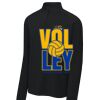 FW Bourbon - Sport Wick ® Stretch 1/4 Zip Pullover Thumbnail