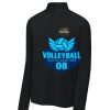 FW Bourbon - Sport Wick ® Stretch 1/4 Zip Pullover Thumbnail