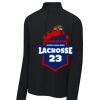 FW Bourbon - Sport Wick ® Stretch 1/4 Zip Pullover Thumbnail