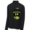 FW Bourbon - Sport Wick ® Stretch 1/4 Zip Pullover Thumbnail