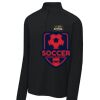 FW Bourbon - Sport Wick ® Stretch 1/4 Zip Pullover Thumbnail