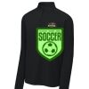 FW Bourbon - Sport Wick ® Stretch 1/4 Zip Pullover Thumbnail