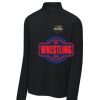 FW Bourbon - Sport Wick ® Stretch 1/4 Zip Pullover Thumbnail