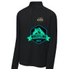 FW Bourbon - Sport Wick ® Stretch 1/4 Zip Pullover Thumbnail