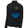 FW Bourbon - Sport Wick ® Stretch 1/4 Zip Pullover Thumbnail