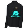 FW Bourbon - Sport Wick ® Stretch 1/4 Zip Pullover Thumbnail