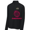 FW Bourbon - Sport Wick ® Stretch 1/4 Zip Pullover Thumbnail