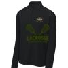 FW Bourbon - Sport Wick ® Stretch 1/4 Zip Pullover Thumbnail