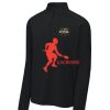 FW Bourbon - Sport Wick ® Stretch 1/4 Zip Pullover Thumbnail