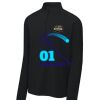 FW Bourbon - Sport Wick ® Stretch 1/4 Zip Pullover Thumbnail