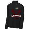 FW Bourbon - Sport Wick ® Stretch 1/4 Zip Pullover Thumbnail