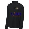 FW Bourbon - Sport Wick ® Stretch 1/4 Zip Pullover Thumbnail