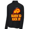 FW Bourbon - Sport Wick ® Stretch 1/4 Zip Pullover Thumbnail