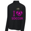 FW Bourbon - Sport Wick ® Stretch 1/4 Zip Pullover Thumbnail