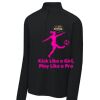 FW Bourbon - Sport Wick ® Stretch 1/4 Zip Pullover Thumbnail