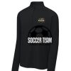 FW Bourbon - Sport Wick ® Stretch 1/4 Zip Pullover Thumbnail